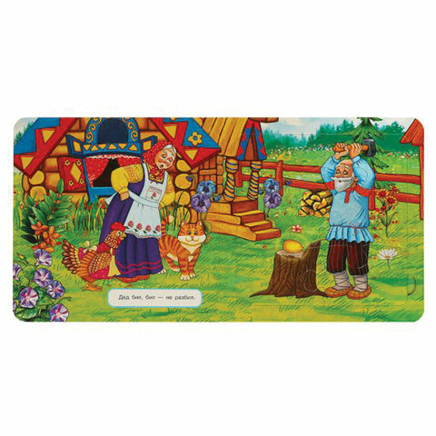 Книга-пазл 2 в 1, пазлы, сказки/стихи, 5 пазлов, 160х160 мм, 10 страниц, АССОРТИ, УМКА