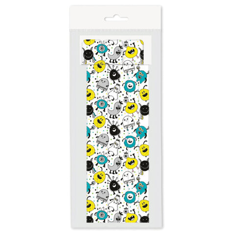 Закладки для книг с принтами САМОКЛЕЯЩИЕСЯ, КОМПЛЕКТ 6 шт., рисунки ассорти, 2921.АС/6