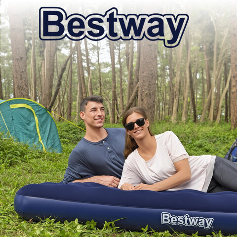 Надувной матрас 76х185х22 см, до 150 кг, BESTWAY, 67000