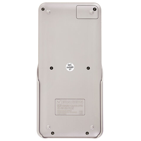 Калькулятор инженерный BRAUBERG SC-991ES-PLUS-GY (164х80 мм), 552 функции, 10+2 разряда, СЕРЫЙ, 272652