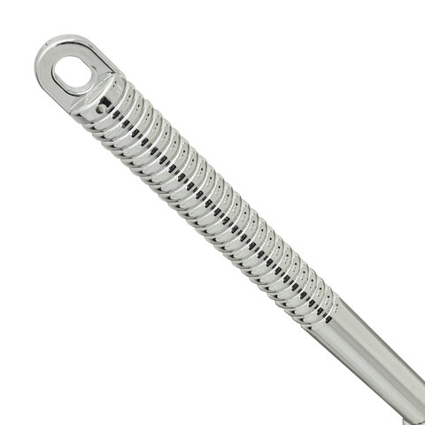 Ершик для унитаза с подставкой, маталл + пластик, хромированный, LAIMA, 607426