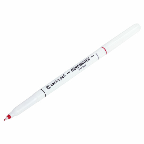 Ручки капиллярные (линеры) 4 ЦВЕТА CENTROPEN "Handwriter", корпус тонкий, линия письма 0,5 мм, 2551/4, 2 2551 0403