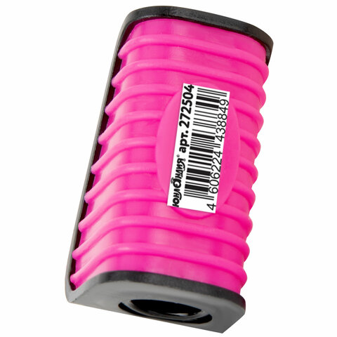 Точилка ЮНЛАНДИЯ "СВЕТЛЯЧОК", яркие цвета ассорти, 272504