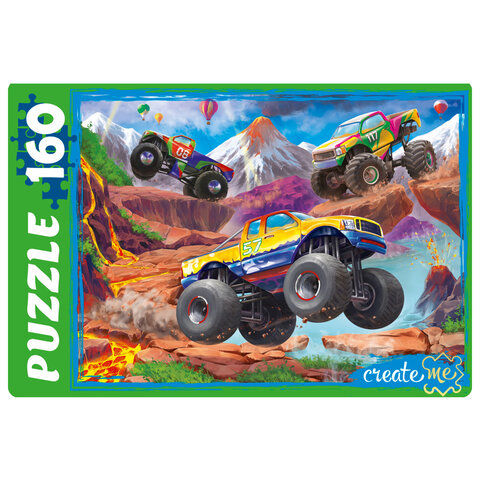 Пазл картонный "МАКСИ-ПАЗЛЫ", АССОРТИ, 180х125х40 мм, РК