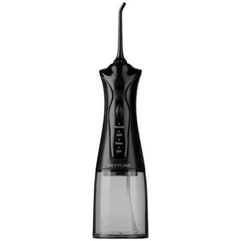 Ирригатор для полости рта REVYLINE RL 220, емкость резервуара 0,3 л, 2 насадки, черный, 7944