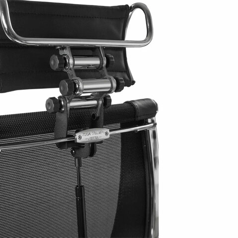 Кресло МЕТТА "YOGA" Y 4DT B2-14D, адаптивная спинка, 3D-подголовник, сверхпрочная сетка, черное