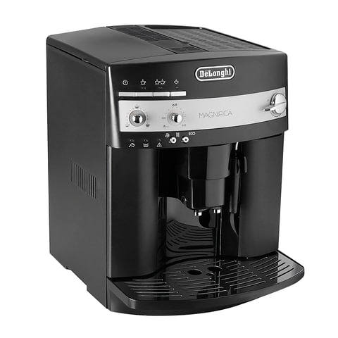 Кофемашина DELONGHI Magnifica ESAM3000.B, 1350 Вт, объем 1,8 л, ручной капучинатор, черная