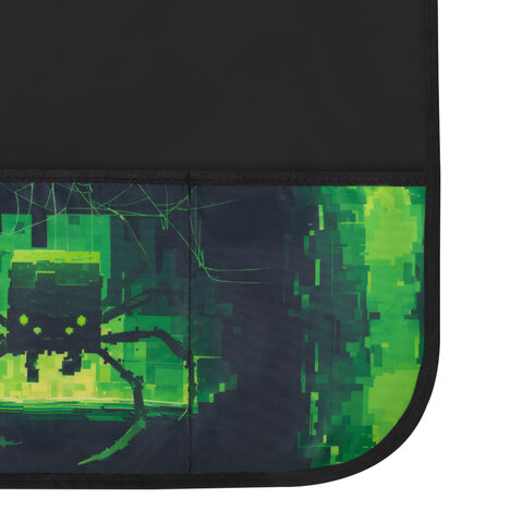 Фартук с нарукавниками для уроков труда BRAUBERG, 3 кармана, 46x54 см, "Digital spider", 273644