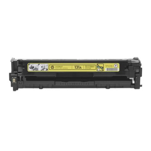 Картридж лазерный HP (CF212A) CLJ Pro 200 M276n/M276nw, №131A, желтый, оригинальный, ресурс 1800 страниц