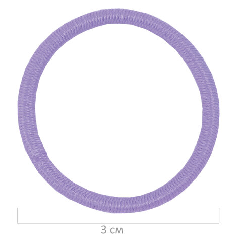 Резинки для волос НАБОР 30 шт., 0,3х9 см, разные цвета, MONTE VITA (МОНТЕ ВИТА), 457041