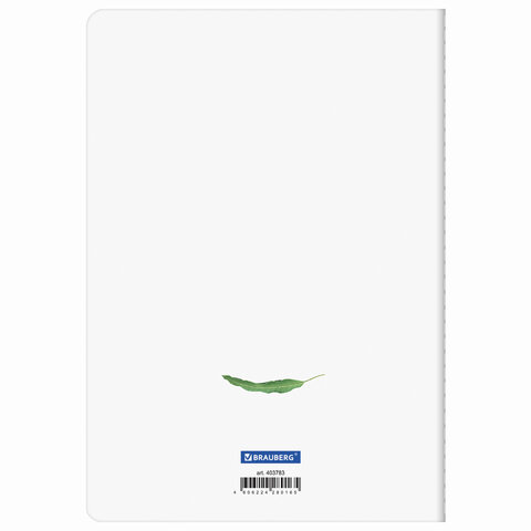 Тетрадь 40 л. в клетку обложка SoftTouch, фольга, бежевая бум. 70 г/м2, сшивка, А5 (147х210 мм), MANGO, BRAUBERG, 403783