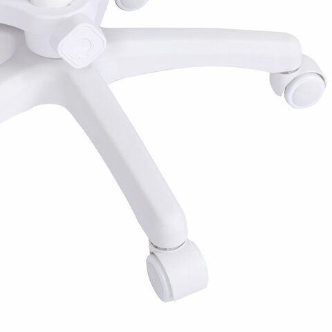 Кресло детское с подставкой для ног BRABIX "Toy MG-205", сетка/ткань TW, розовое, 533151