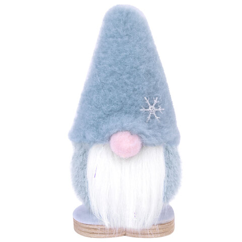 Украшение новогоднее интерьерное, 12 см, "Гномики", полиэстер/пенопласт, ассорти, ЗОЛОТАЯ СКАЗКА, 592567