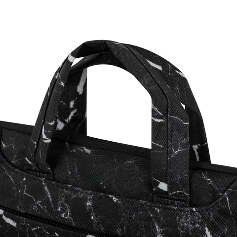 Сумка портфель HEIKKI STYLE (ХЕЙКИ) с отделением для ноутбука 13-14", 3 кармана, черная, 26х36х3 см, 272606