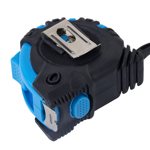 Рулетка измерительная 3 м х 16 мм, обрезиненный корпус, 3 фиксатора, RABBITEX (РАББИТЕКС) Special, 671353