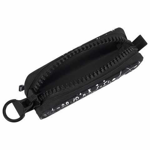 Пенал BRAUBERG с объемной "тракторной" молнией, 1 отделение, ткань,22х8х6,5 см, "Science", 272343