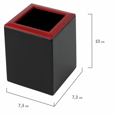 Набор настольный GALANT "Sirius" из дерева, 8 предметов, цвет "красное дерево/чёрный", 238162