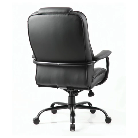 Кресло офисное BRABIX PREMIUM "Heavy Duty HD-002", усиленное, НАГРУЗКА до 200 кг, экокожа, 531829