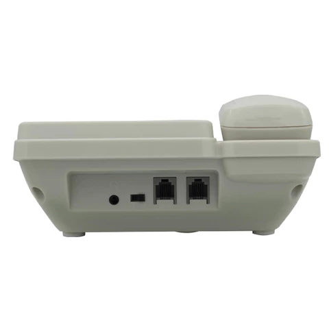 Телефон RITMIX RT-550 white, АОН, спикерфон, память 100 номеров, тональный / импульсный режим, белый, 80002154