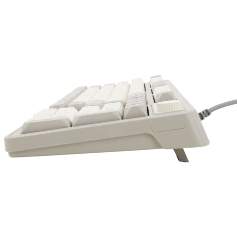 Клавиатура проводная бесшумная USB, 102+98 клавиш, LED-подсветка, SONNEN K620, слоновая кость / серая, 513950