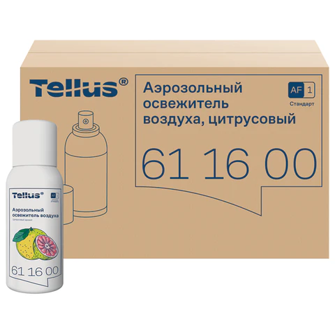 Сменный баллон 100 мл Tellus/TORK (Система АF1) СТАНДАРТ, цитрусовый аромат, 611600
