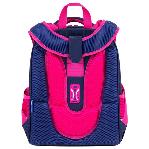 Ранец BRAUBERG PREMIUM, 2 отделения, с брелоком, "Cute fox", LED-ЛАМПОЧКИ, 38х29х16 см, 272019