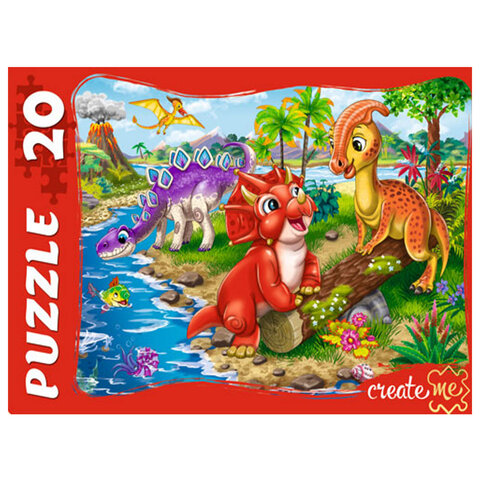 Пазл картонный "МАКСИ-ПАЗЛЫ", АССОРТИ, 180х125х40 мм, РК