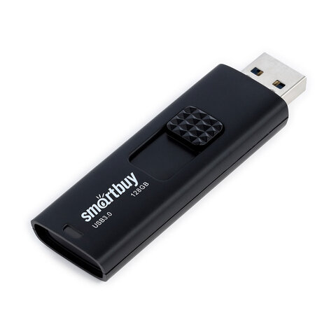 Флеш-диск 128 GB SMARTBUY Fashion USB 3.0, черный, SB128GB3FSK
