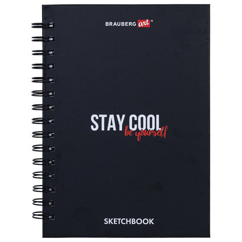 Скетчбук для графики и маркеров, "БРИСТОЛЬ" 200 г/м2, 148х210 мм, 30 листов, ГРЕБЕНЬ, BRAUBERG ART PREMIERE, 115108