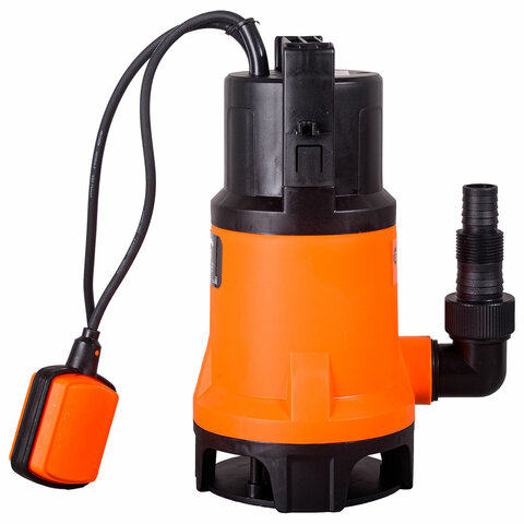 Дренажный насос для грязной воды ВИХРЬ ДН-750, 750 Вт, 255 л/мин, погружной, 68/2/2