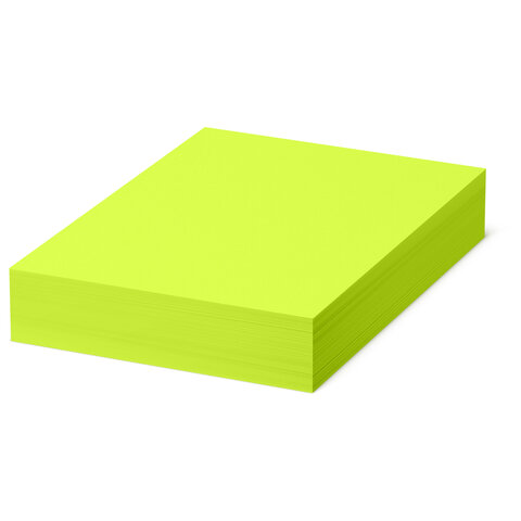 Бумага цветная CLAIREFONTAINE, А4, 80 г/м2, 500 л., неон, желтый, Франция, 2977PC