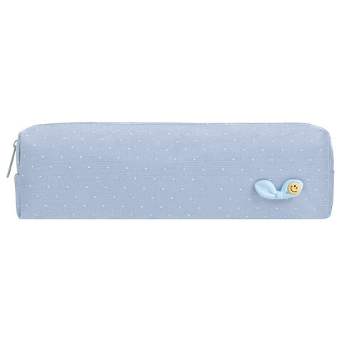 Пенал ЮНЛАНДИЯ ЮНИОР, 1 отделение, полиэстер, аппликация, "Bow", 20х6х4 см, 273803