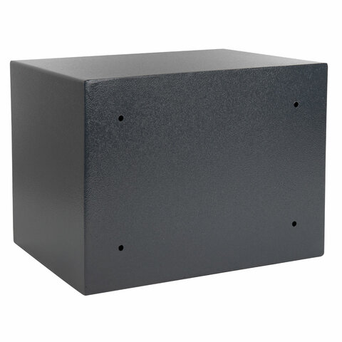 Сейф мебельный DASWERK (ДАСВЕРК) SC-300EL (300х380х300 мм), электронный замок, графит, 291346