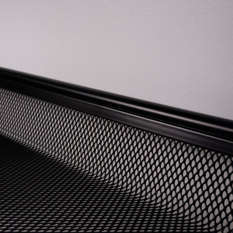 Полка для обуви "Женева-23", 645х270х600 мм, 3 полки, металл, чёрная, ПДО Ж23 Ч