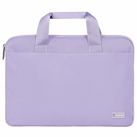 Сумка портфель HEIKKI ULTRA (ХЕЙКИ) с отделением для ноутбука 15,6", Lavender, лавандовая, 28х39х3 см, 272610
