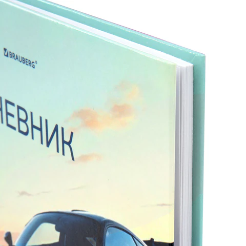 Дневник 1-11 класс 40 л., твердый, BRAUBERG, глянцевая ламинация, "Авто", 107602