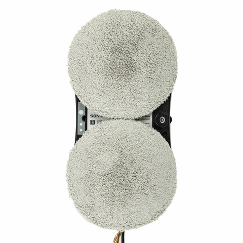 Робот-мойщик окон с автораспылением SONNEN Tech RWC-123 SPRAY, датчик от падения, 26 салфеток, пульт ДУ, 456236