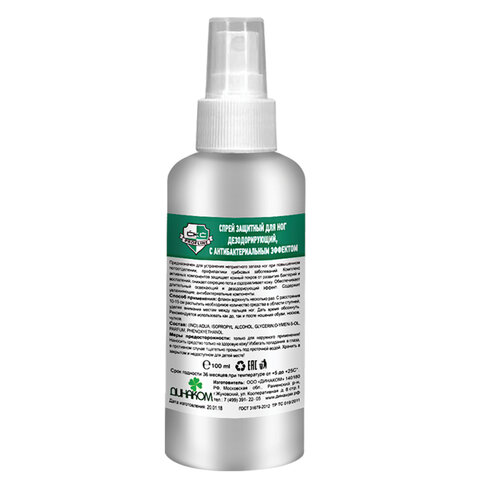 Спрей для ног, 100 мл, СКС PROFLINE, дезодорирующий, с антибактериальным эффектом