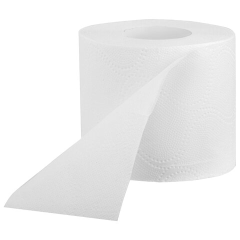 Бумага туалетная бытовая, спайка 8 шт., 3-х слойная (8х17 м), VEIRO Luxoria, белая, 5с38