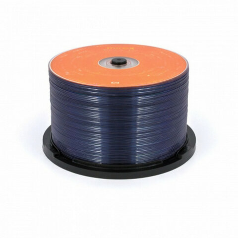 Диски DVD+R (плюс) MIREX, 4,7 Гб, 16x, Cake Box (упаковка на шпиле), КОМПЛЕКТ 50 шт., UL130013A1B