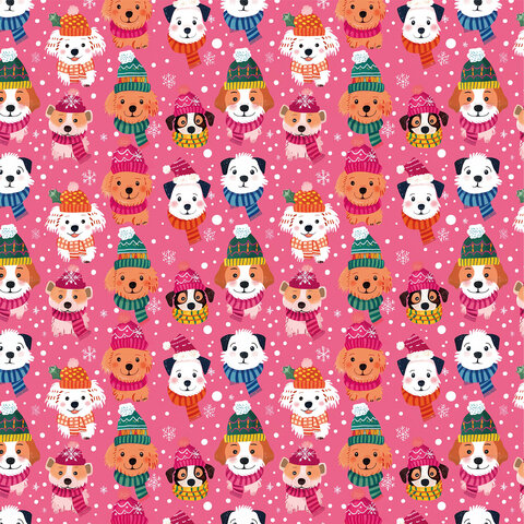 Бумага упаковочная новогодняя "Веселый Новый Год", 70х100 см, 10 дизайнов ассорти, ЗОЛОТАЯ СКАЗКА, 592563