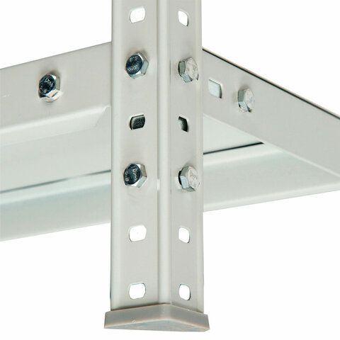 Стеллаж металлический BRABIX "MS KD-195/50-5", 1950х1000х500 мм, 5 полок, сборная стойка, 291120, S240BR245502