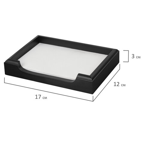 Набор подарочный настольный BESTAR "Titan" из дерева, 8 предметов, цвет "черное дерево", 237217