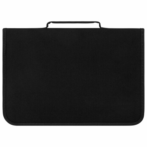 Папка на молнии BRAUBERG А4 с ручкой, с органайзером, 1 отделение, "Score goal", 273385