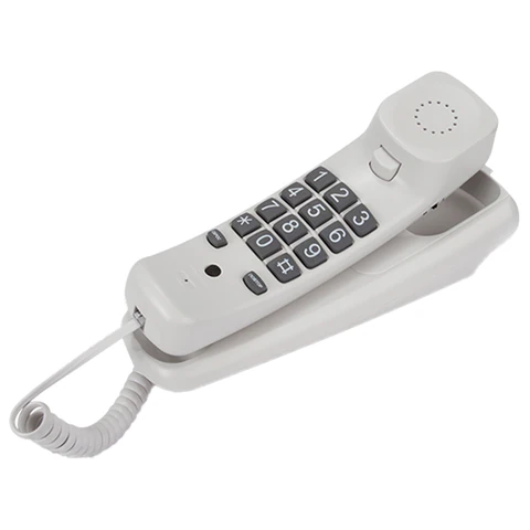 Телефон TEXET TX-219, тональный / импульсный режим, повтор, серый, 125787