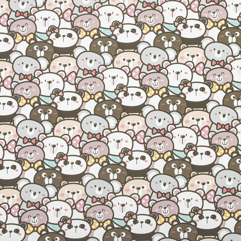 Бумага упаковочная подарочная мелованная "Funny Animals", 70x100 см, 10 дизайнов ассорти, ЗОЛОТАЯ СКАЗКА, 591917