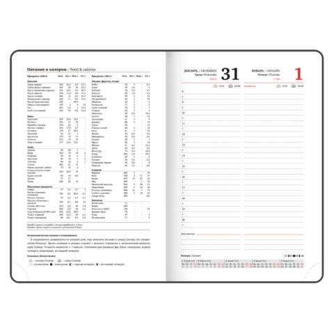 Ежедневник датированный 2026, А5, 138x213 мм, BRAUBERG "Select", балакрон, розовый, 117089