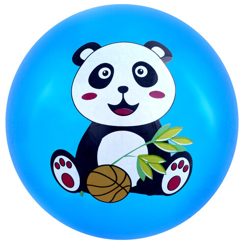 Мяч детский надувной "Зверята", 25 см, ПВХ, ассорти, 6 цветов, JOLLY JOT (ДЖОЛЛИ ДЖОТ), 666121