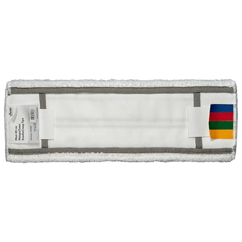 Насадка МОП плоская 40 см, VILEDA PROFESSIONAL "МикроПлюс Комби", уши (ТИП УВ) микрофибра / скраб, 167298