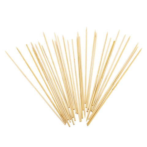 Шпажки-шампуры для шашлыка бамбуковые 30 см, 100 штук, КП, 117225
